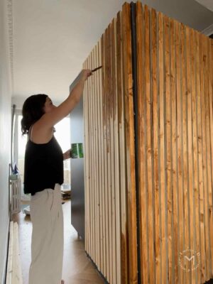 DIY Tasseaux pour porte cachée décoratrice Toulouse DIY Tasseaux pour porte cachée décoratrice Toulouse
